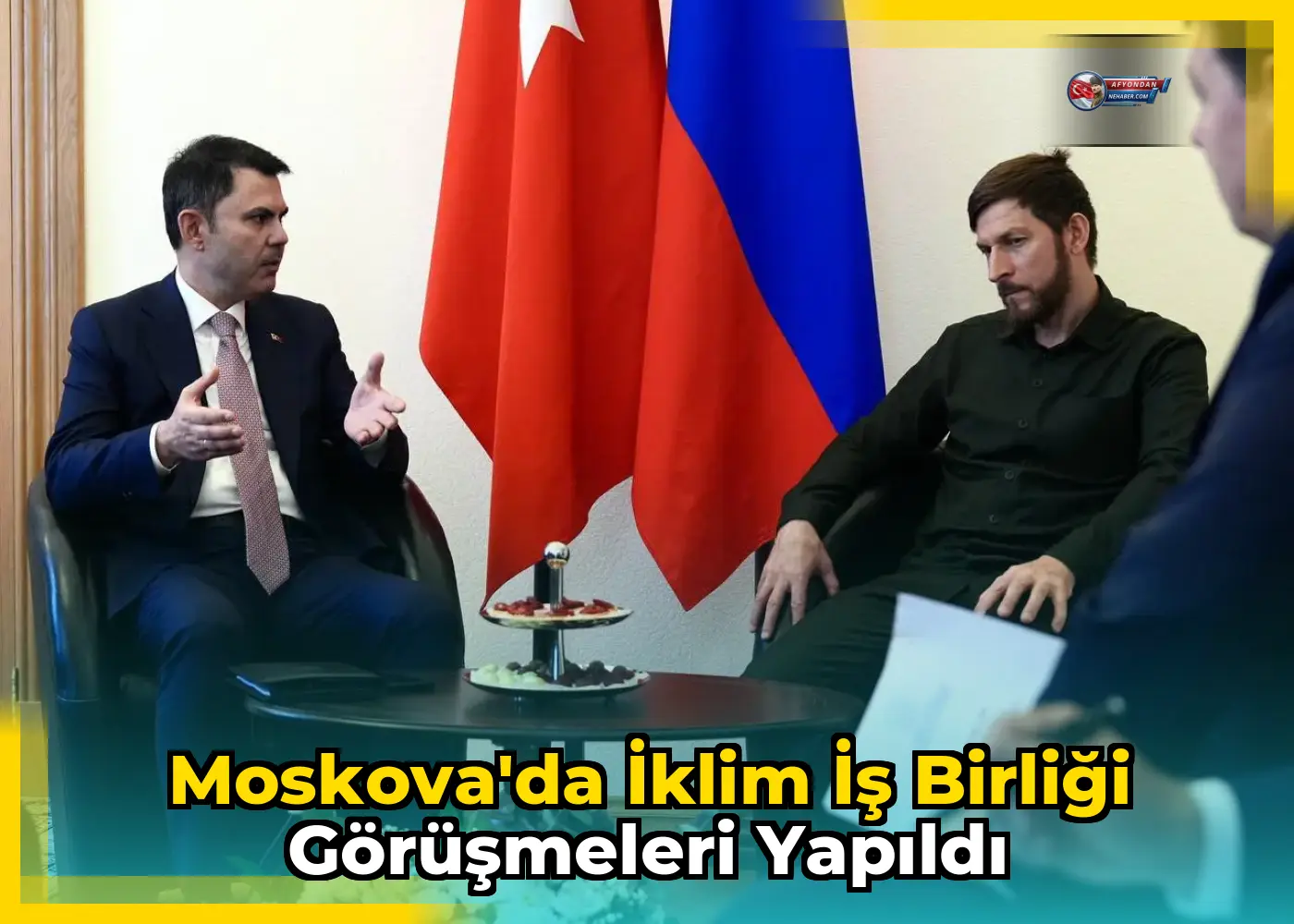 Moskova'da iklim iş birliği görüşmeleri yapıldı