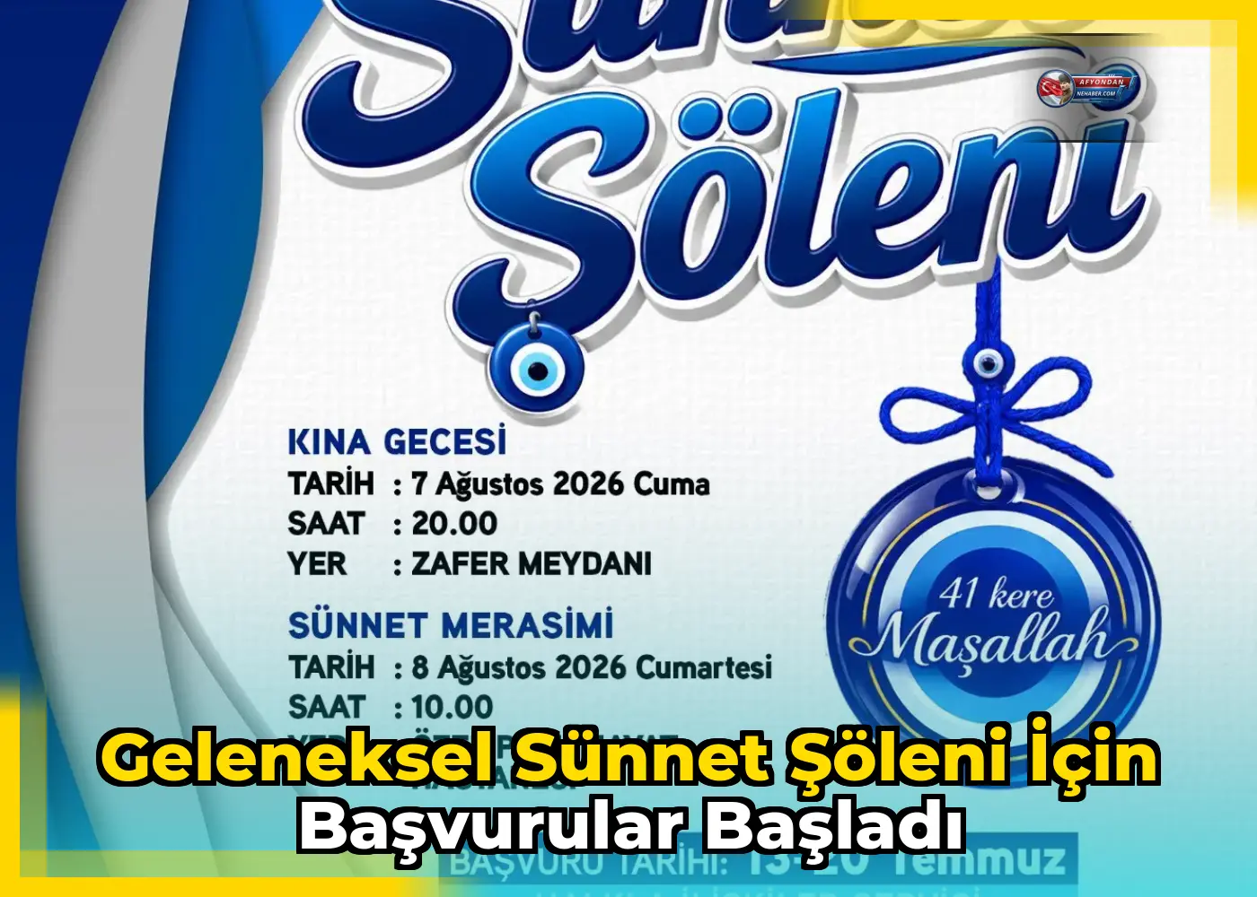 Geleneksel Sünnet Şöleni için başvurular başladı