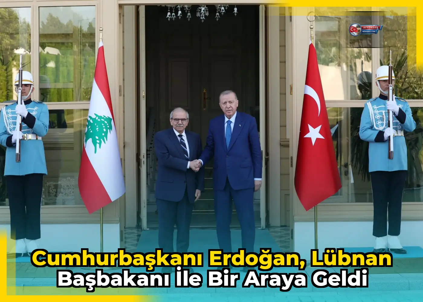 Cumhurbaşkanı Erdoğan, Lübnan Başbakanı ile bir araya geldi