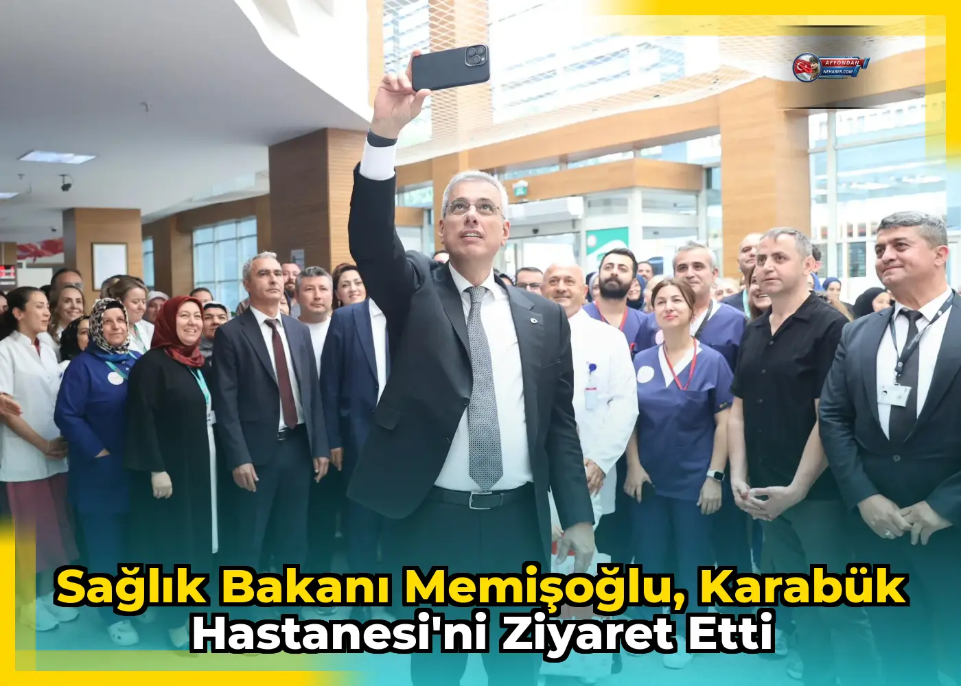 Sağlık Bakanı Memişoğlu, Karabük Hastanesi'ni ziyaret etti