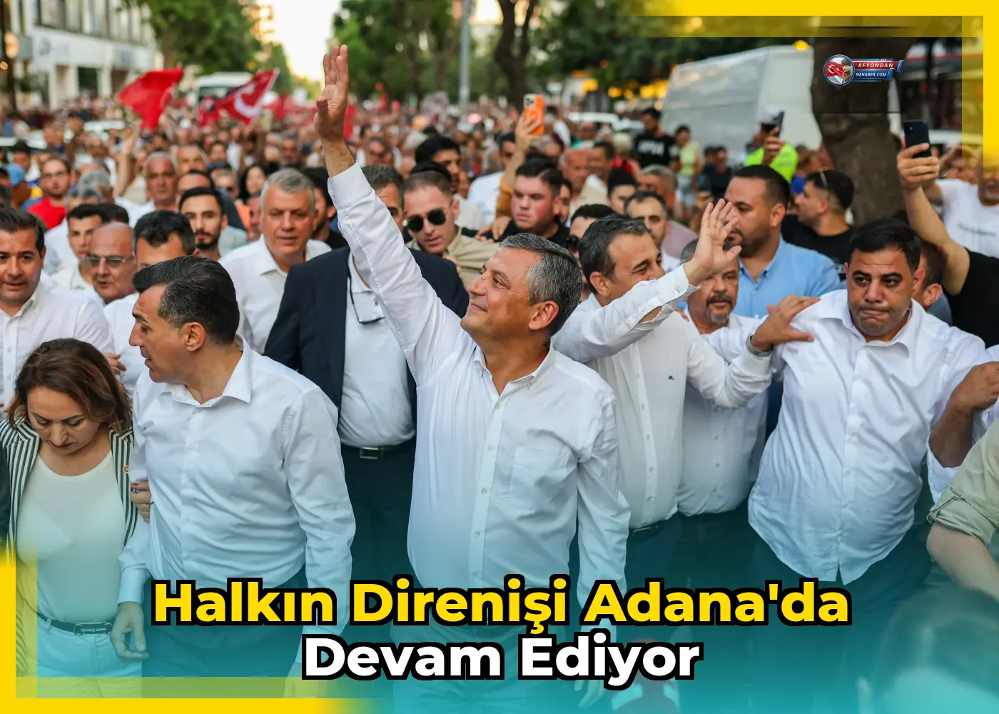Halkın direnişi Adana'da devam ediyor