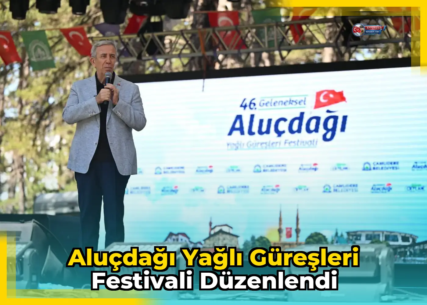 Aluçdağı Yağlı Güreşleri Festivali düzenlendi