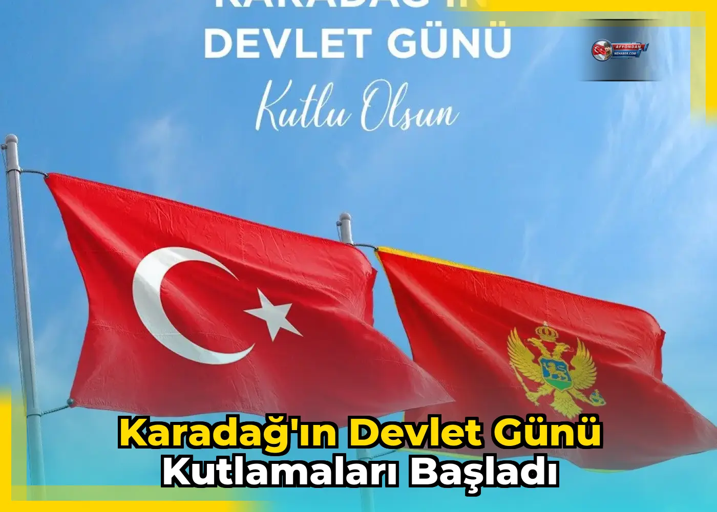 Karadağ'ın Devlet Günü kutlamaları başladı
