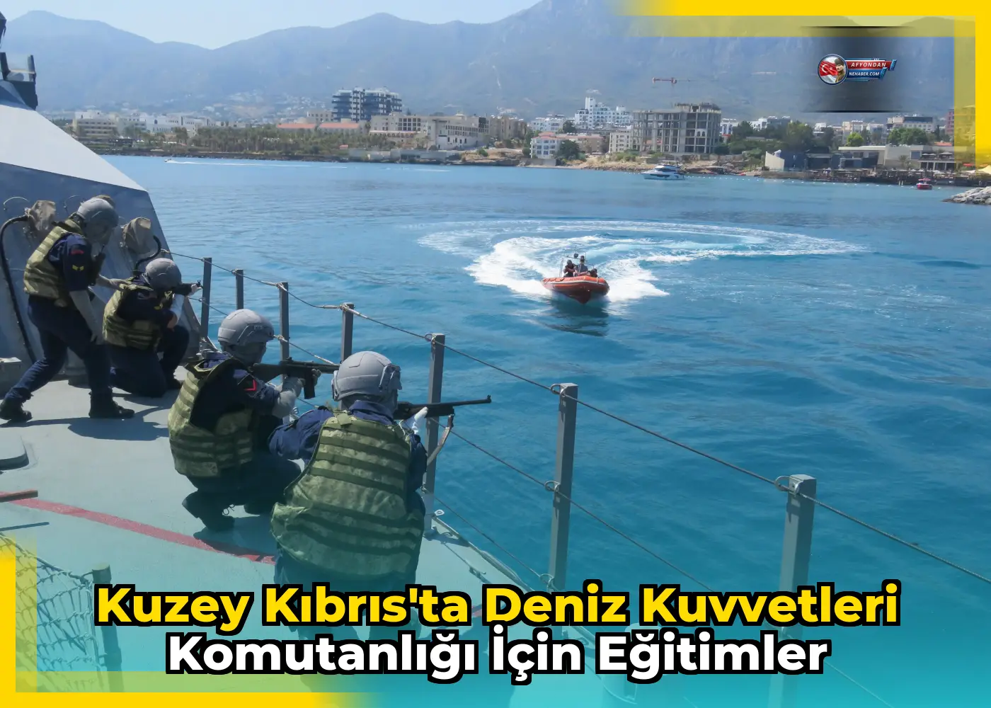 Kuzey Kıbrıs'ta Deniz Kuvvetleri Komutanlığı için eğitimler