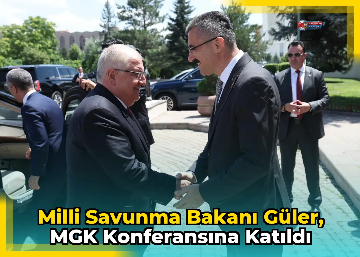 Milli Savunma Bakanı Güler, MGK Konferansına Katıldı