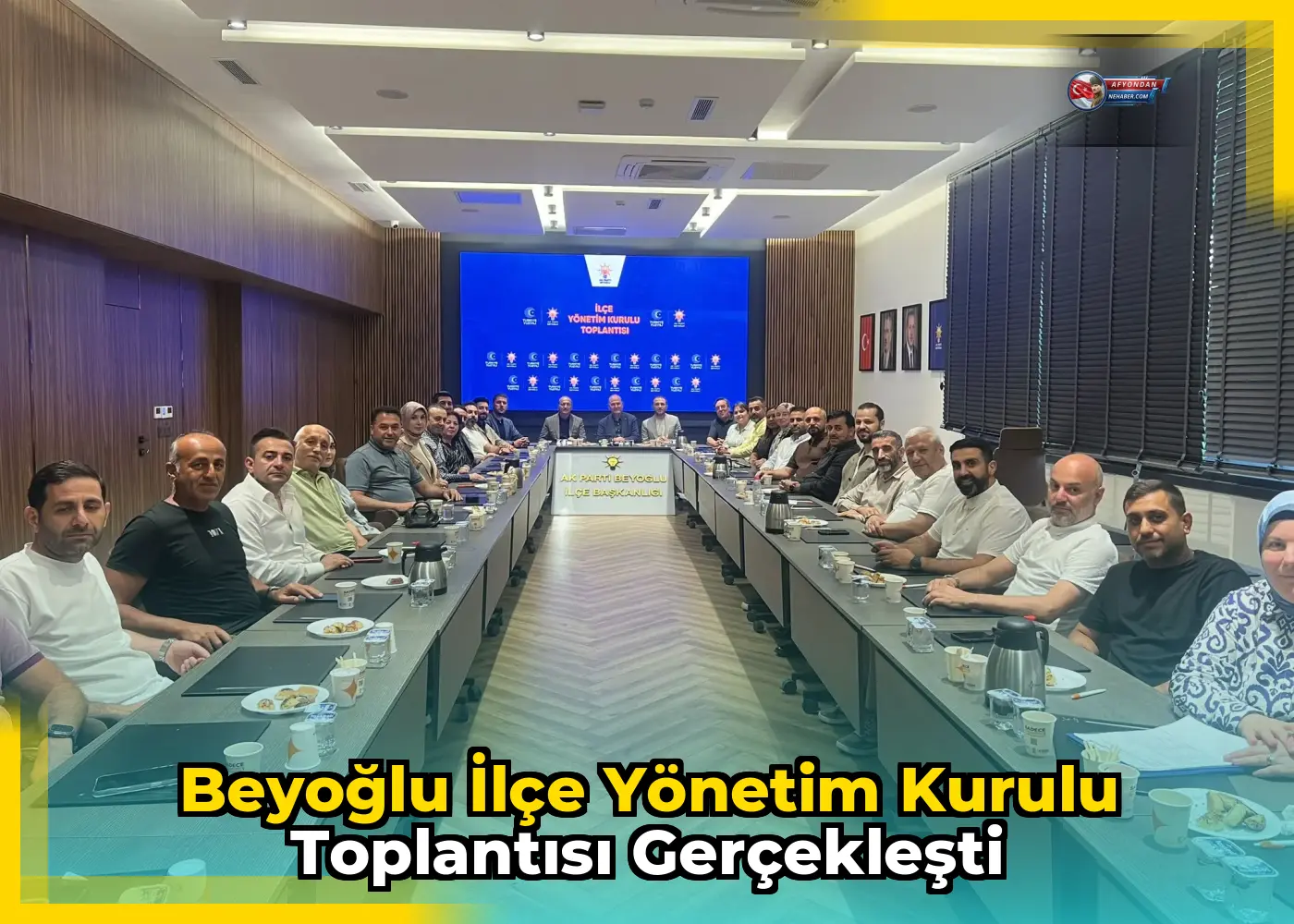 Beyoğlu İlçe Yönetim Kurulu Toplantısı Gerçekleşti