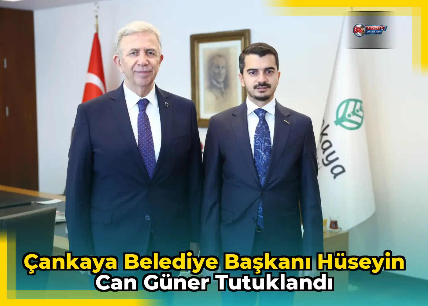 Çankaya Belediye Başkanı Hüseyin Can Güner tutuklandı