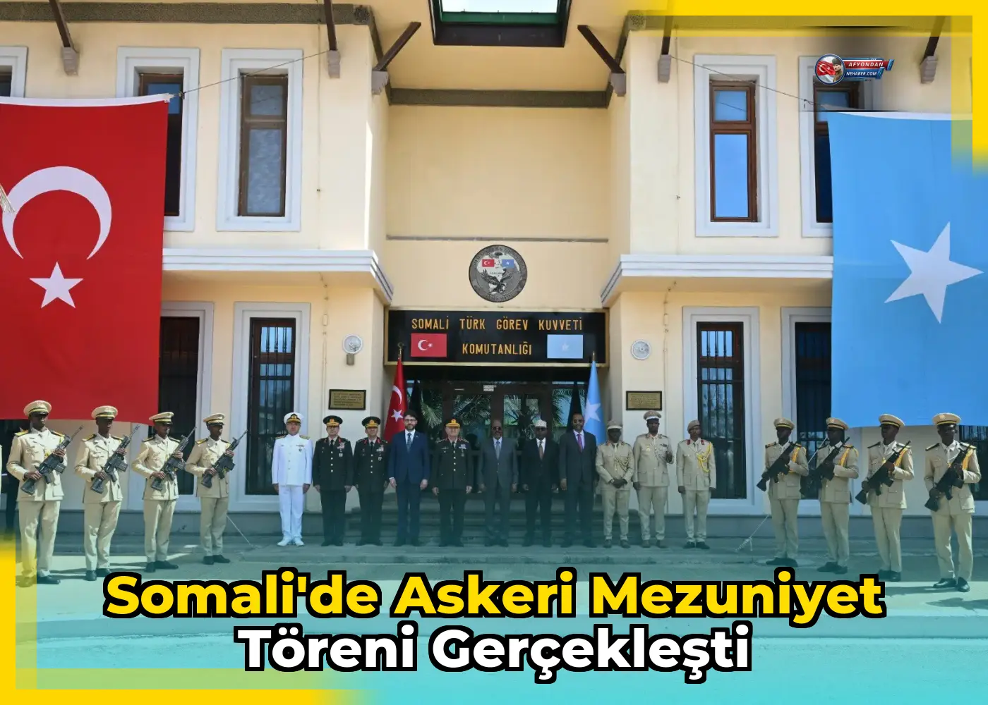 Somali'de Askeri Mezuniyet Töreni Gerçekleşti