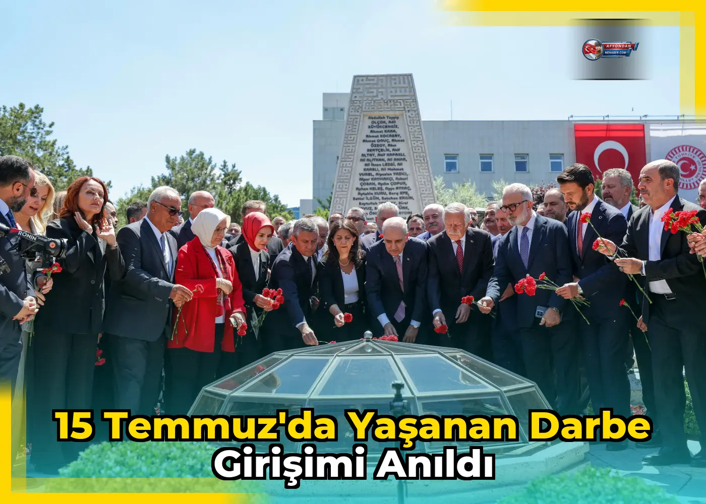 15 Temmuz'da yaşanan darbe girişimi anıldı