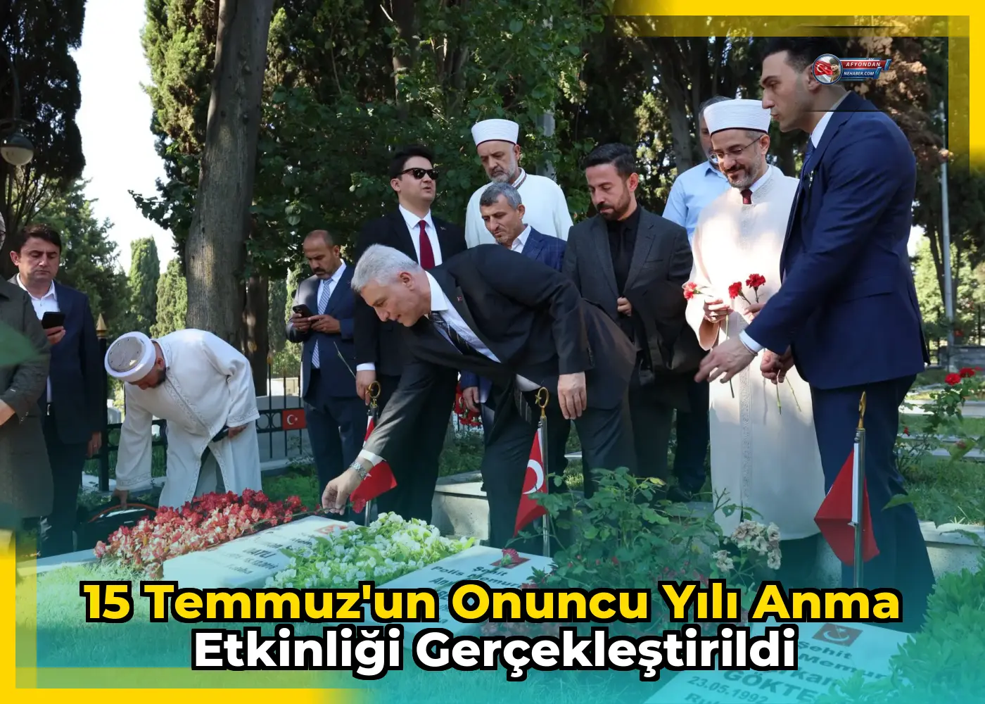 15 Temmuz'un onuncu yılı anma etkinliği gerçekleştirildi
