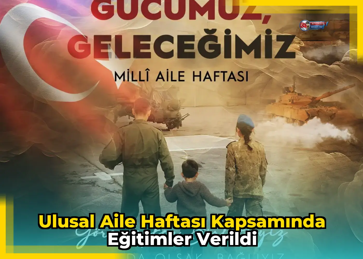 Ulusal Aile Haftası kapsamında eğitimler verildi