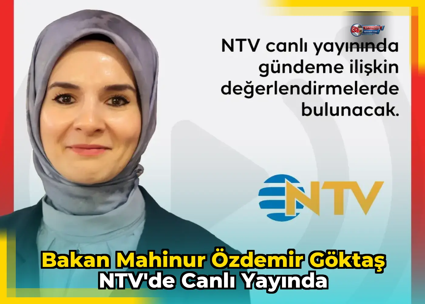 Bakan Mahinur Özdemir Göktaş NTV'de Canlı Yayında