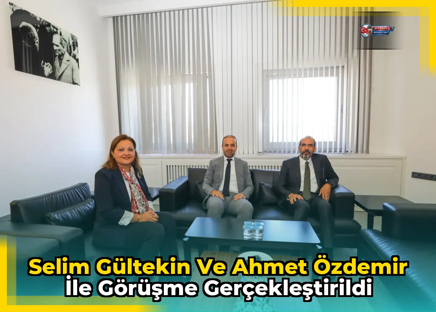 Selim Gültekin ve Ahmet Özdemir ile görüşme gerçekleştirildi