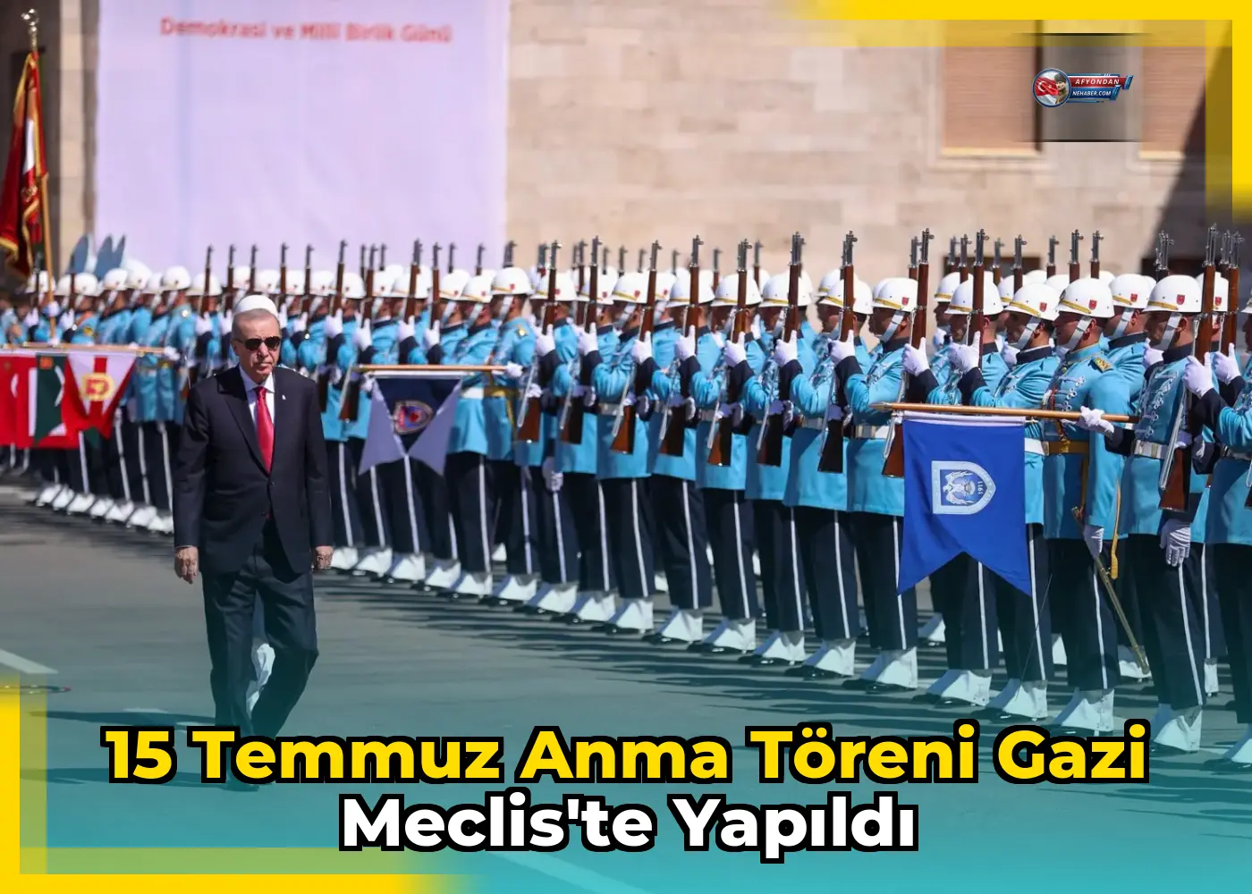 15 Temmuz Anma Töreni Gazi Meclis'te Yapıldı