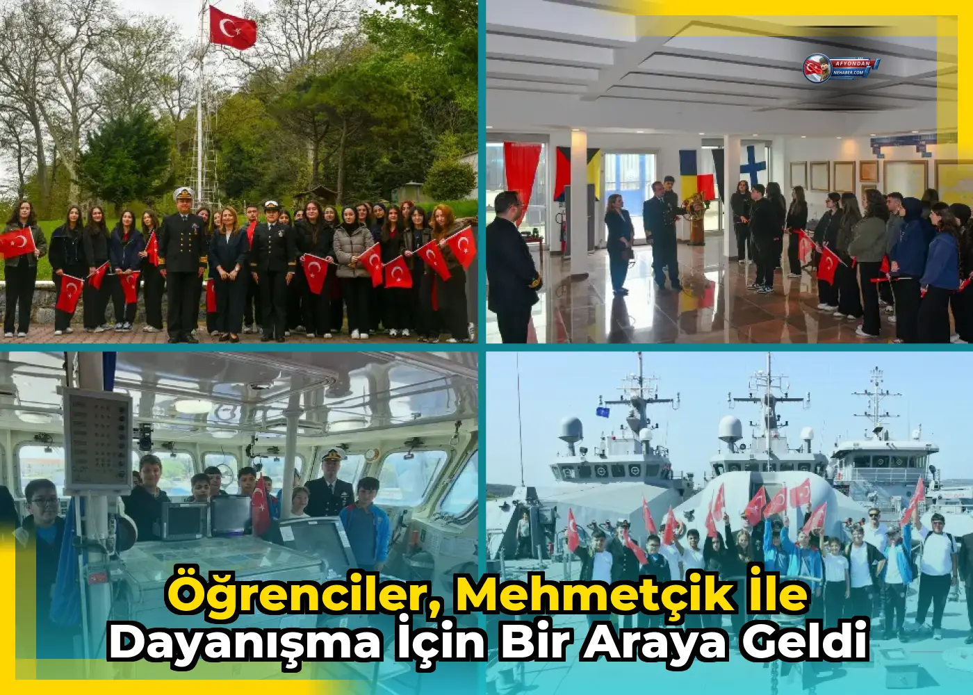 Öğrenciler, Mehmetçik ile Dayanışma İçin Bir Araya Geldi