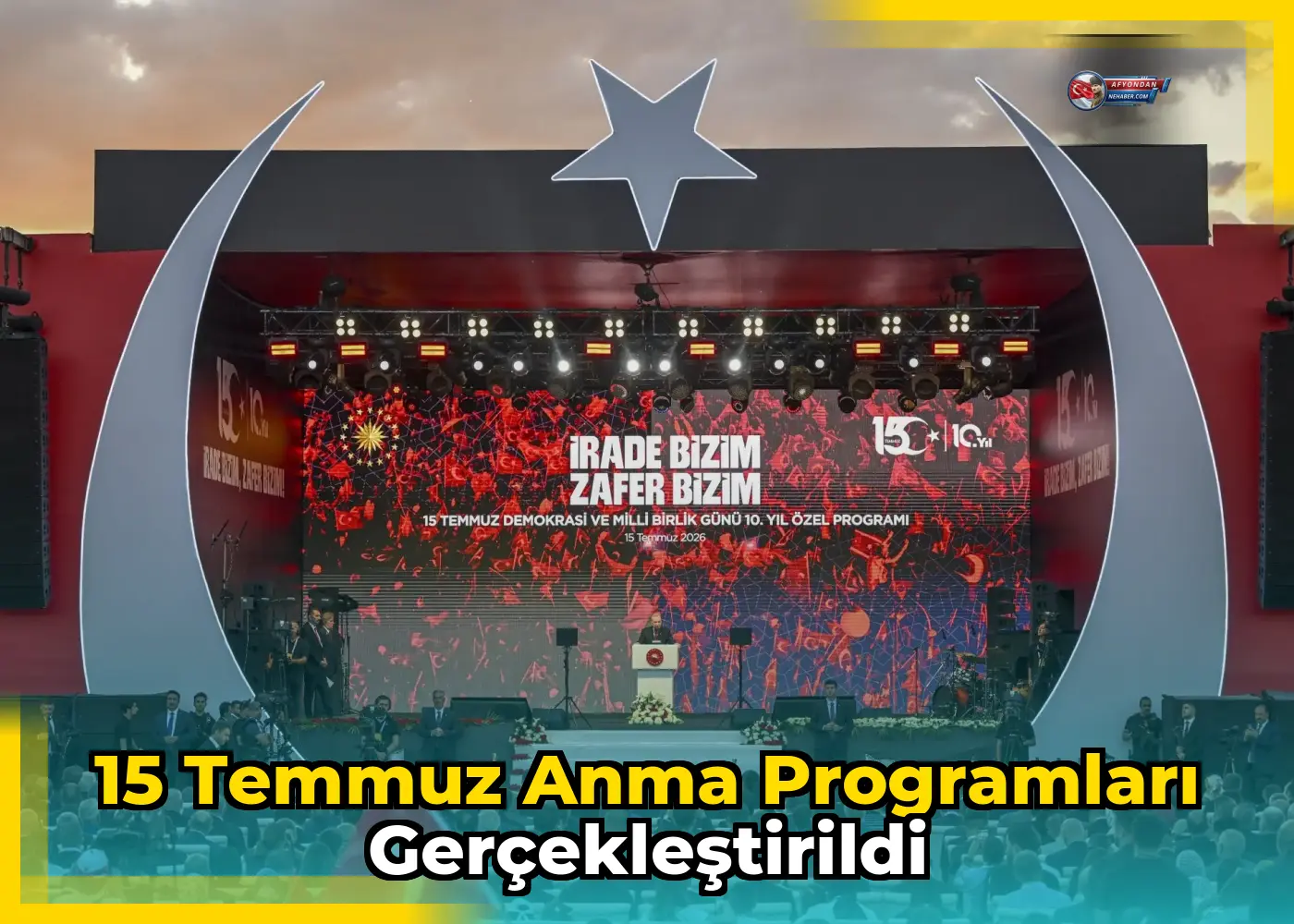 15 Temmuz Anma Programları Gerçekleştirildi