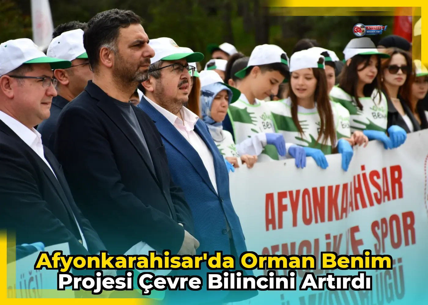 Afyonkarahisar'da Orman Benim Projesi Çevre Bilincini Artırdı