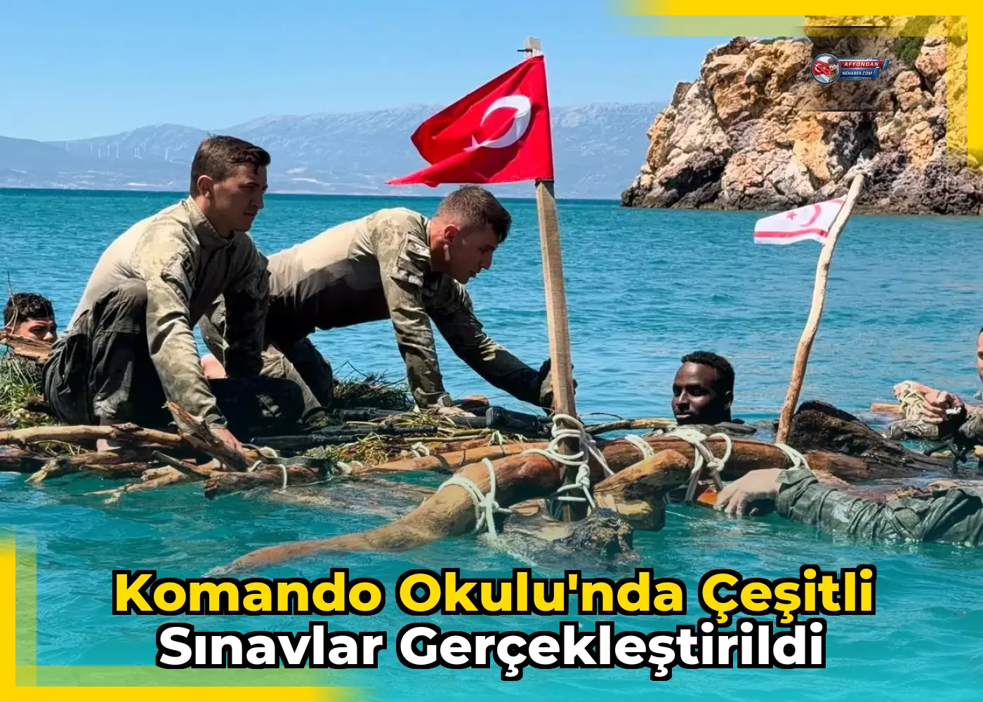 Komando Okulu'nda çeşitli sınavlar gerçekleştirildi