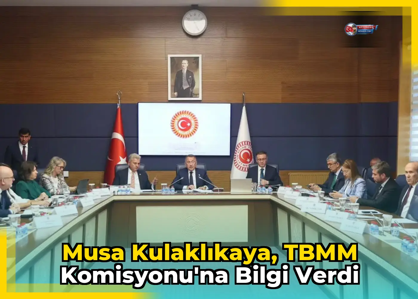 Musa Kulaklıkaya, TBMM Komisyonu'na Bilgi Verdi