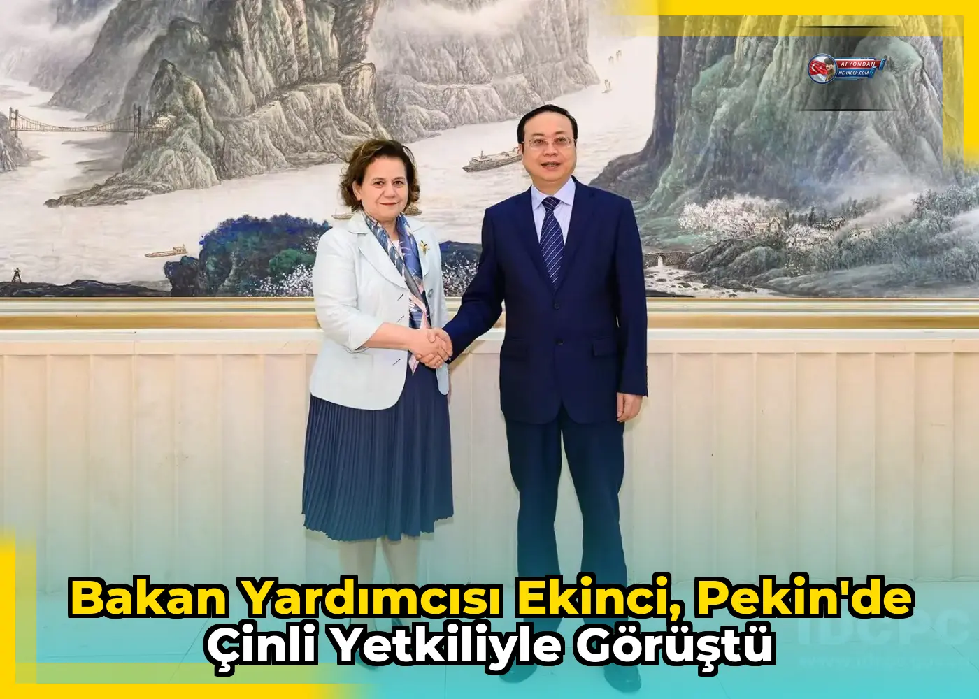 Bakan Yardımcısı Ekinci, Pekin'de Çinli Yetkiliyle Görüştü