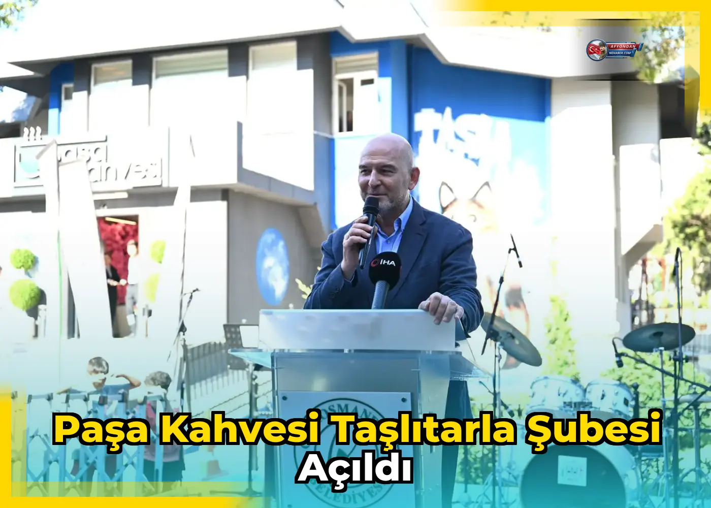 Paşa Kahvesi Taşlıtarla Şubesi açıldı