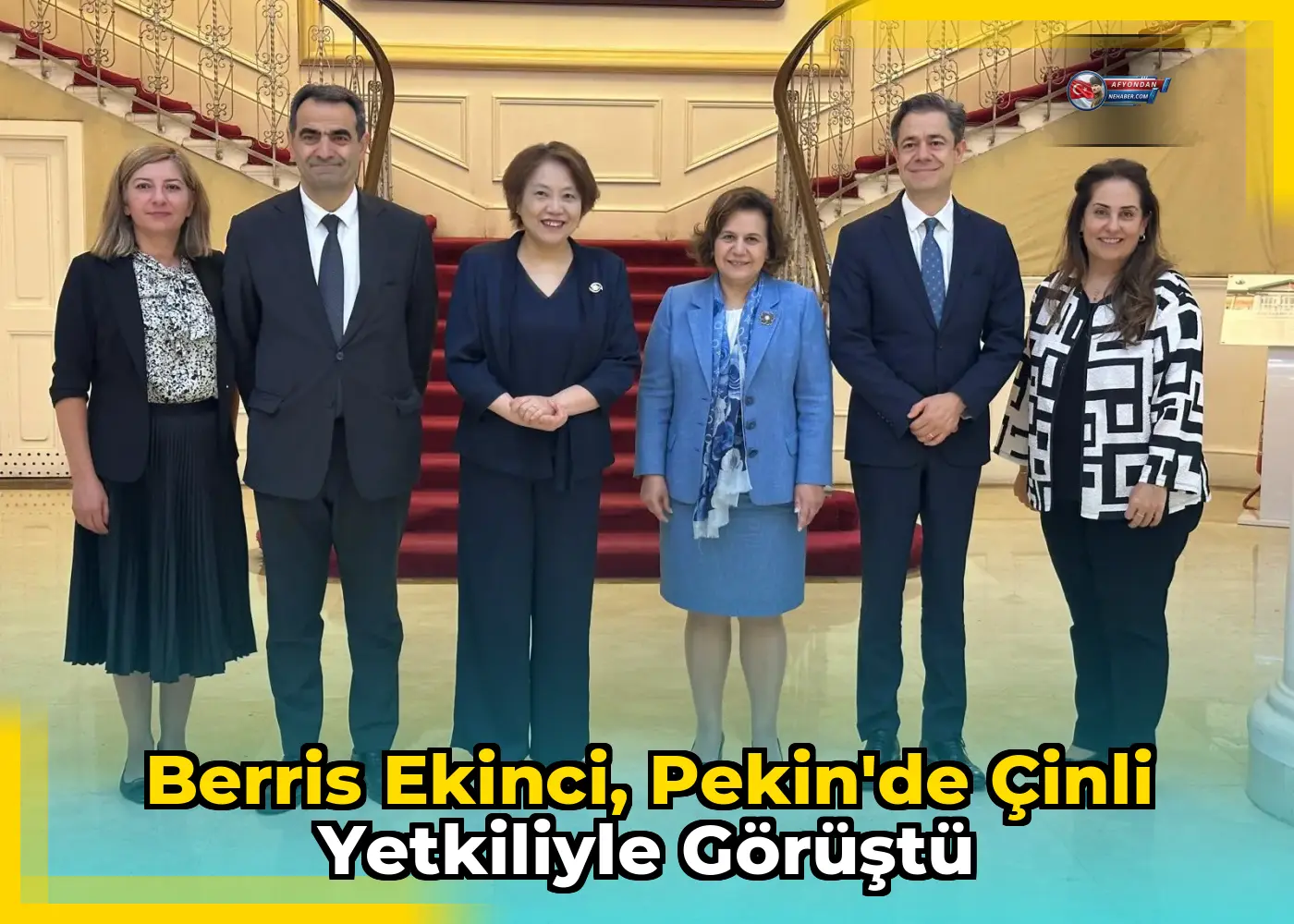 Berris Ekinci, Pekin'de Çinli Yetkiliyle Görüştü