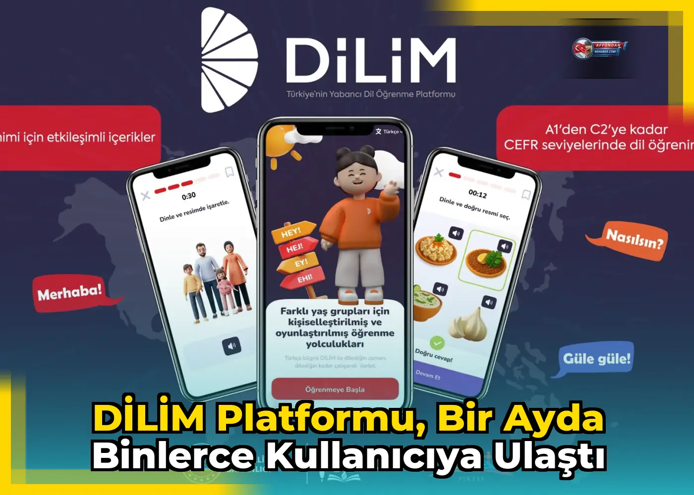 DİLİM platformu, bir ayda binlerce kullanıcıya ulaştı