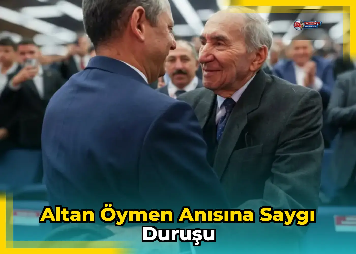 Altan Öymen anısına saygı duruşu