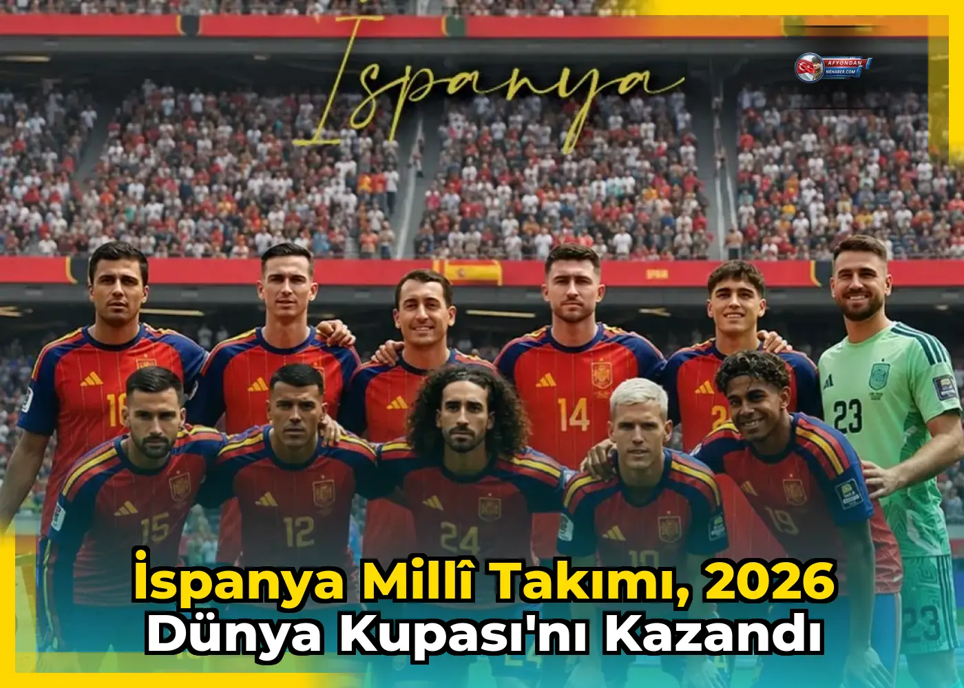 İspanya Millî Takımı, 2026 Dünya Kupası'nı kazandı