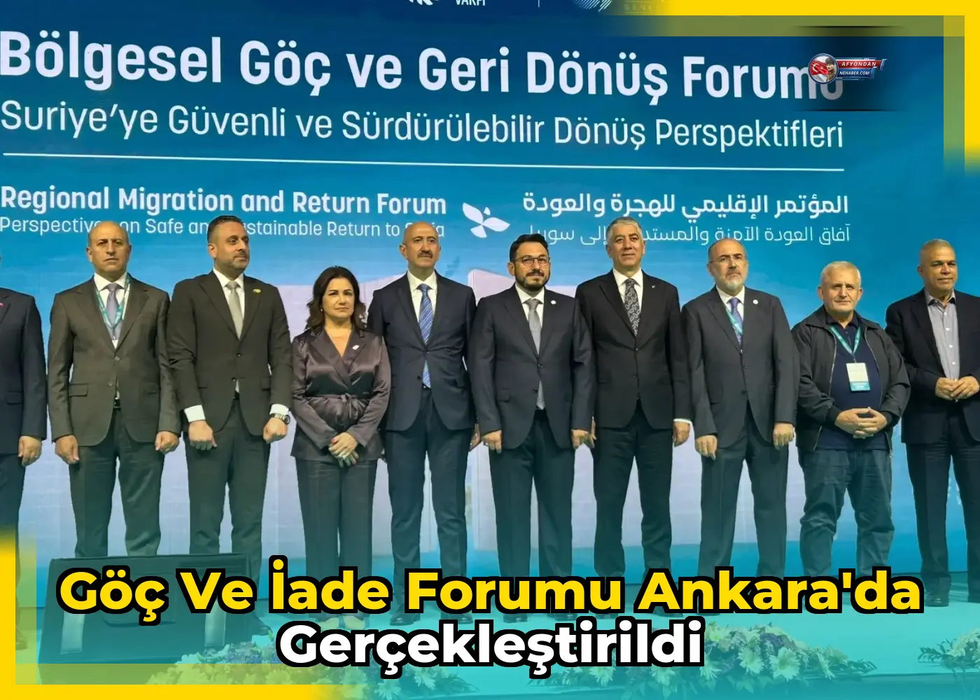 Göç ve İade Forumu Ankara'da Gerçekleştirildi