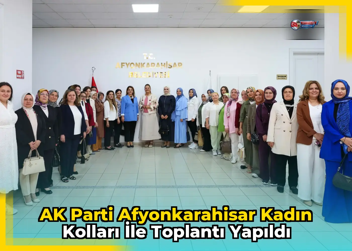 AK Parti Afyonkarahisar Kadın Kolları ile Toplantı Yapıldı