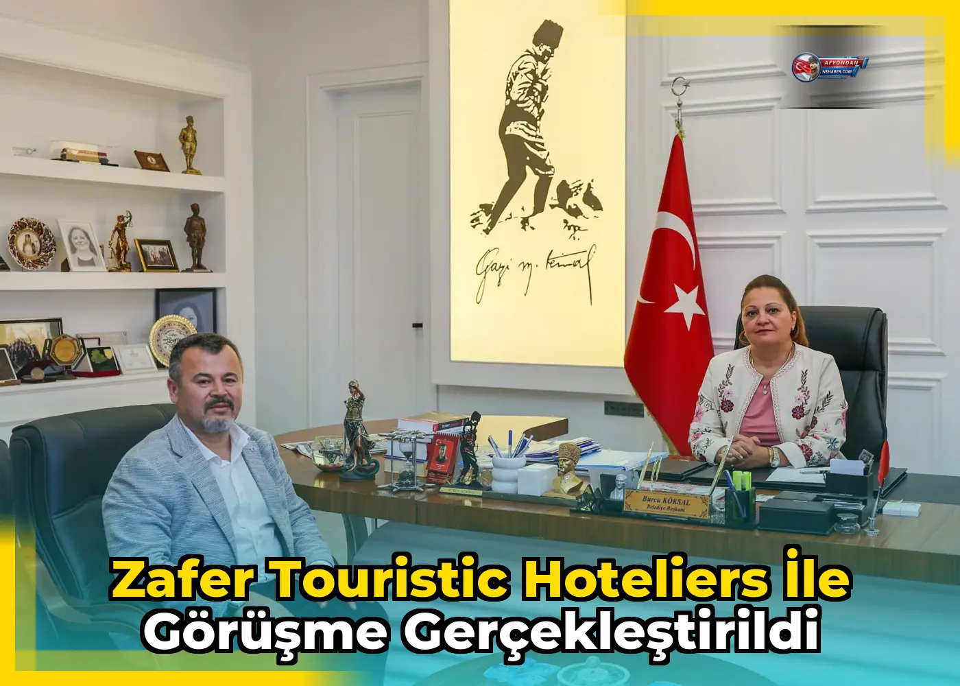 Zafer Touristic Hoteliers ile görüşme gerçekleştirildi