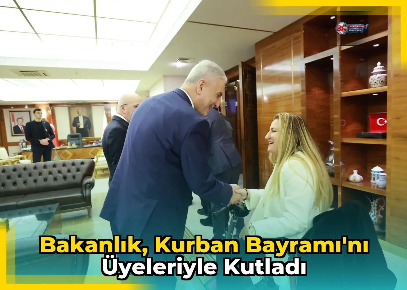 Bakanlık, Kurban Bayramı'nı Üyeleriyle Kutladı