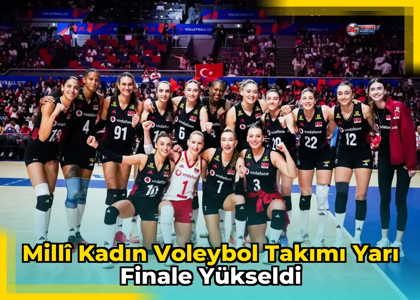 Millî Kadın Voleybol Takımı Yarı Finale Yükseldi