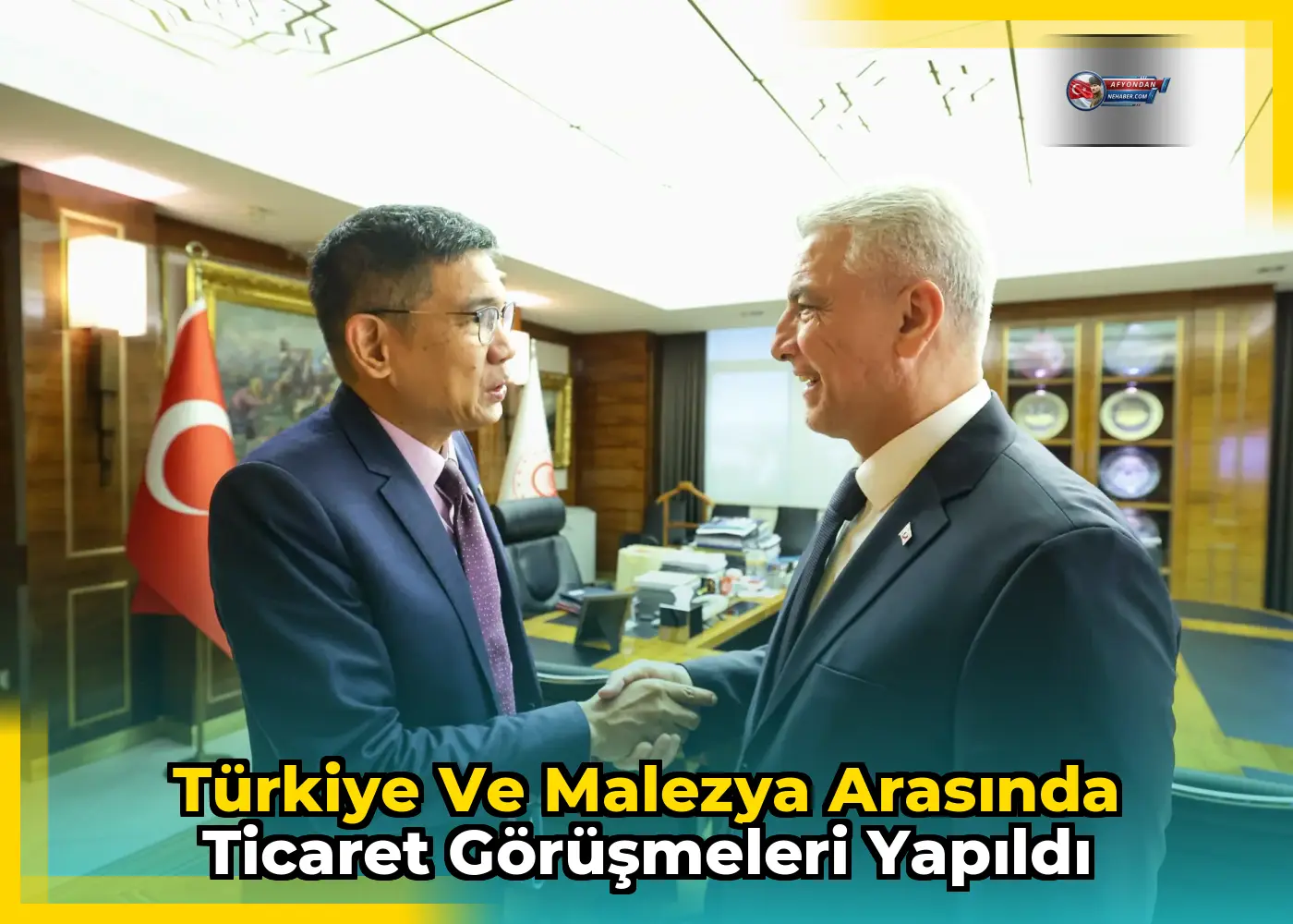 Türkiye ve Malezya arasında ticaret görüşmeleri yapıldı