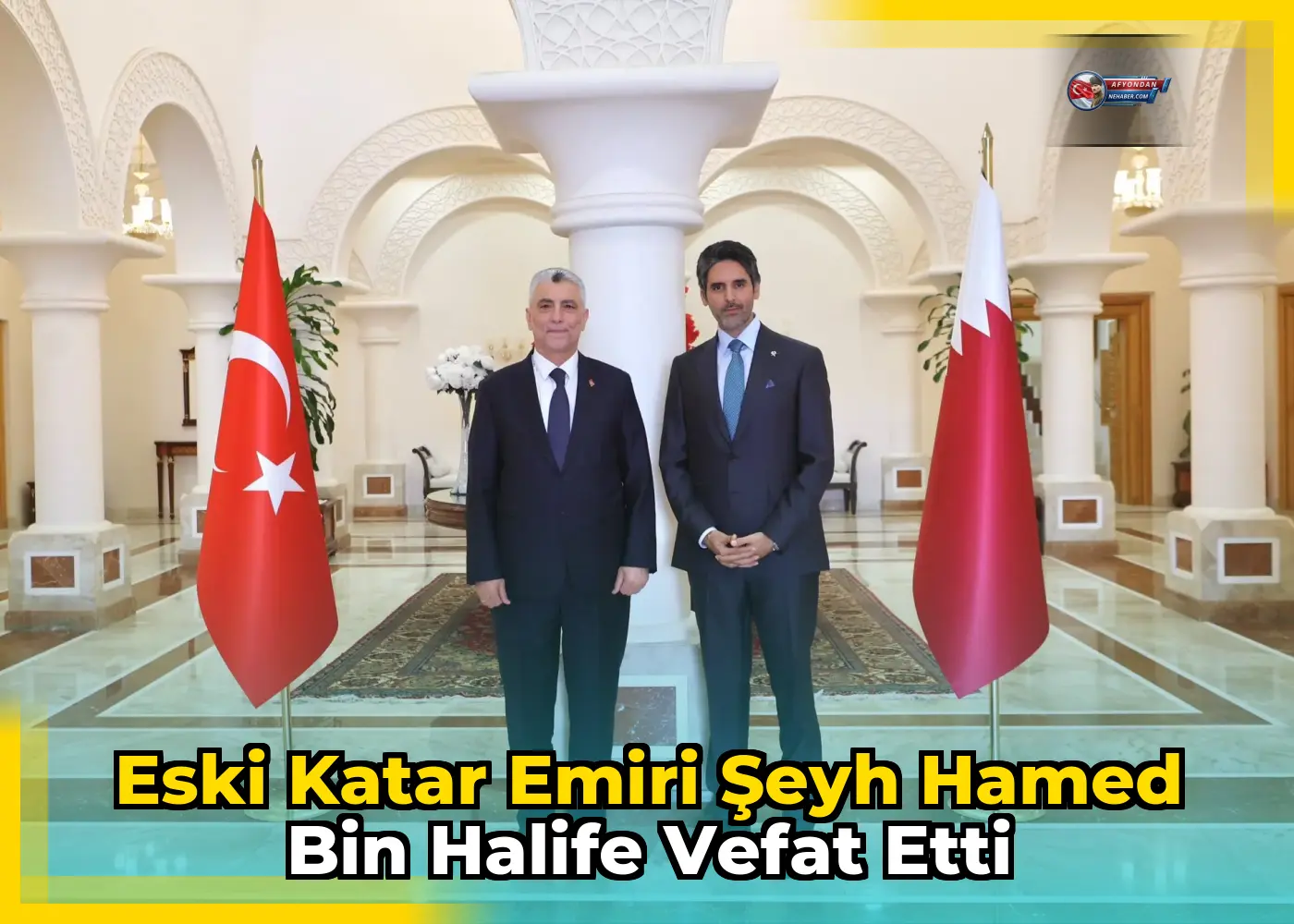 Eski Katar Emiri Şeyh Hamed bin Halife vefat etti