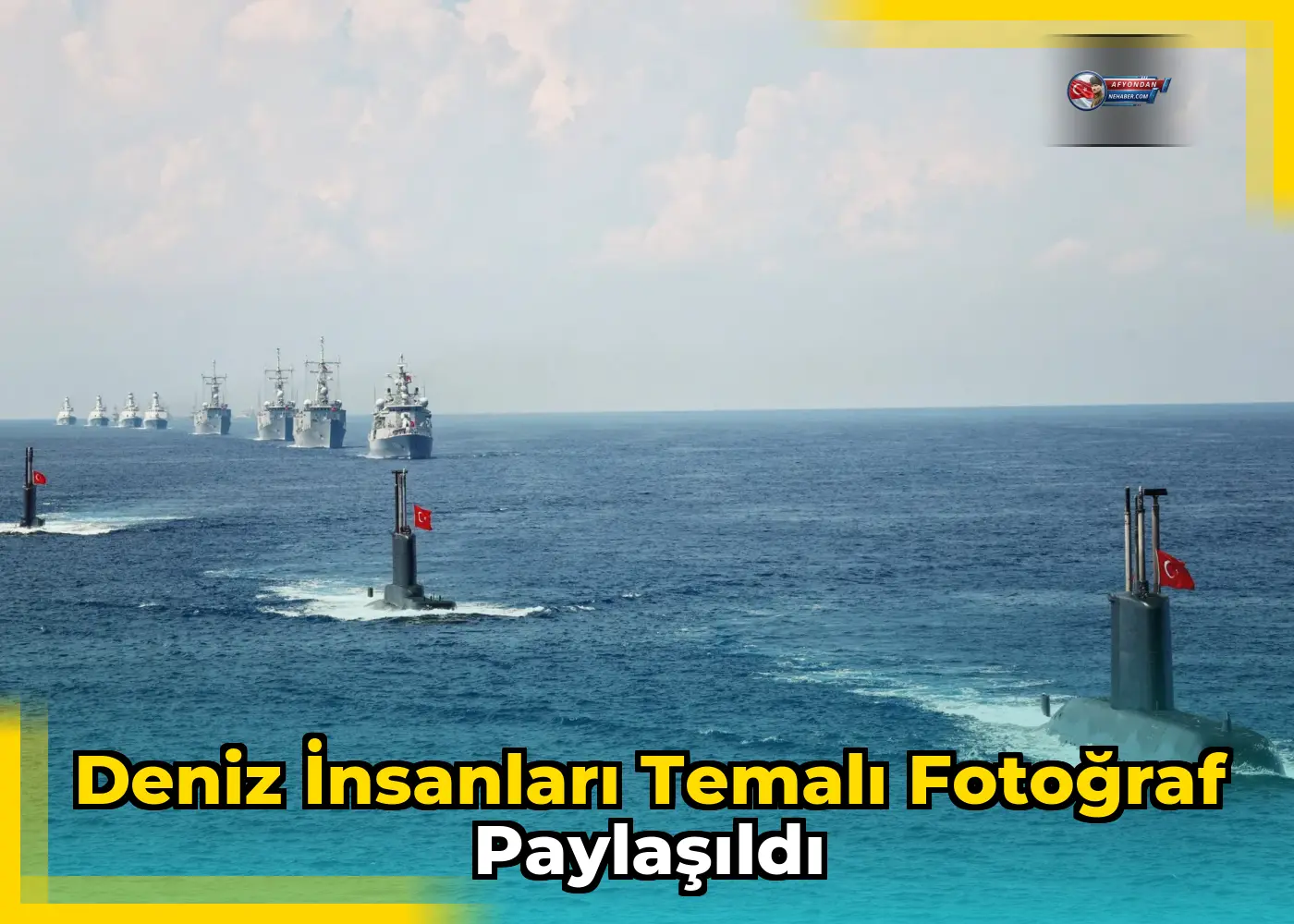 Deniz insanları temalı fotoğraf paylaşıldı