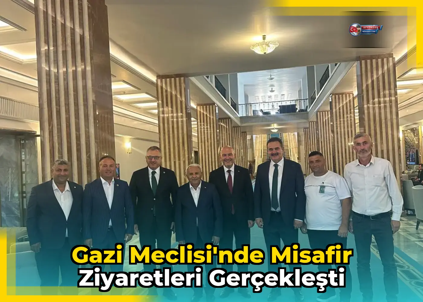 Gazi Meclisi'nde misafir ziyaretleri gerçekleşti