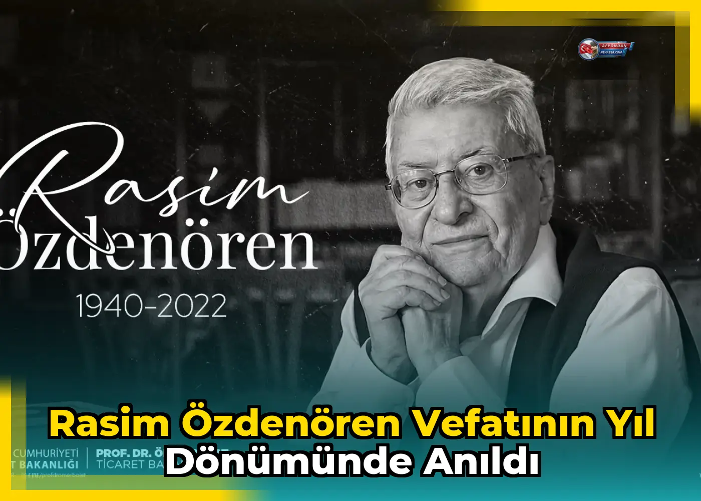 Rasim Özdenören vefatının yıl dönümünde anıldı