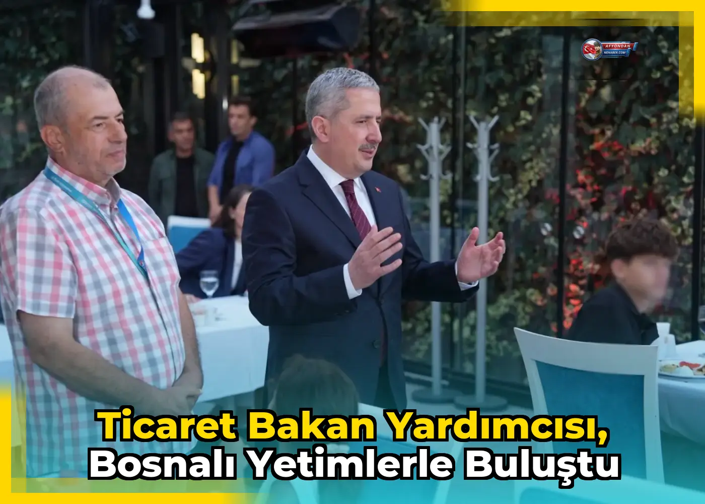 Ticaret Bakan Yardımcısı, Bosnalı yetimlerle buluştu