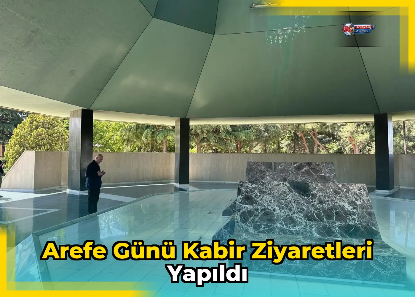 Arefe günü kabir ziyaretleri yapıldı