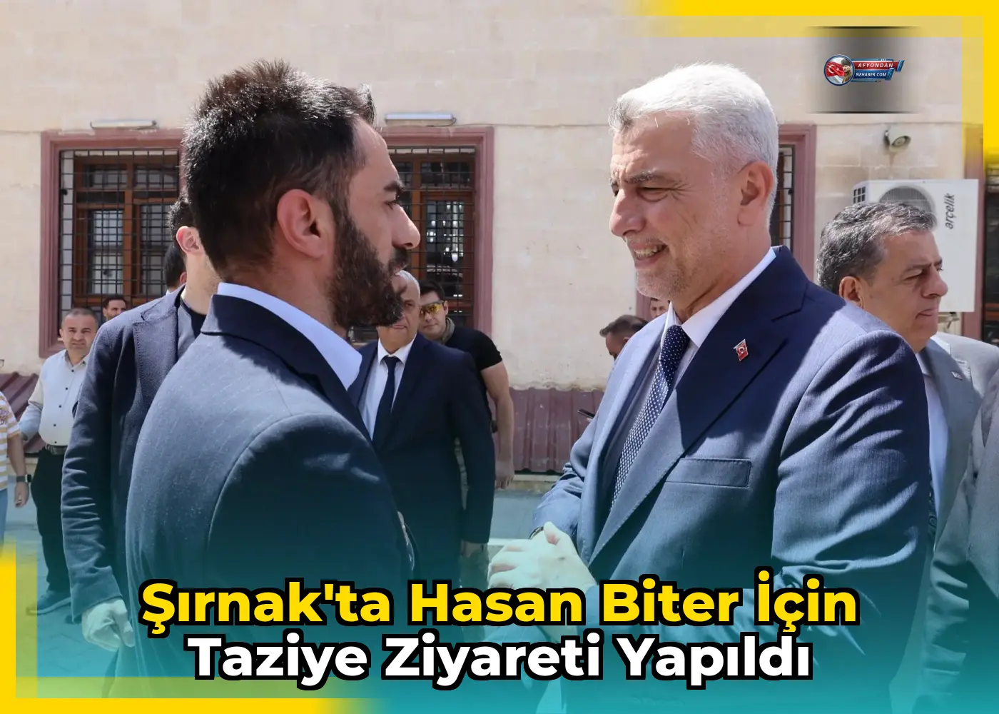 Şırnak'ta Hasan Biter için taziye ziyareti yapıldı
