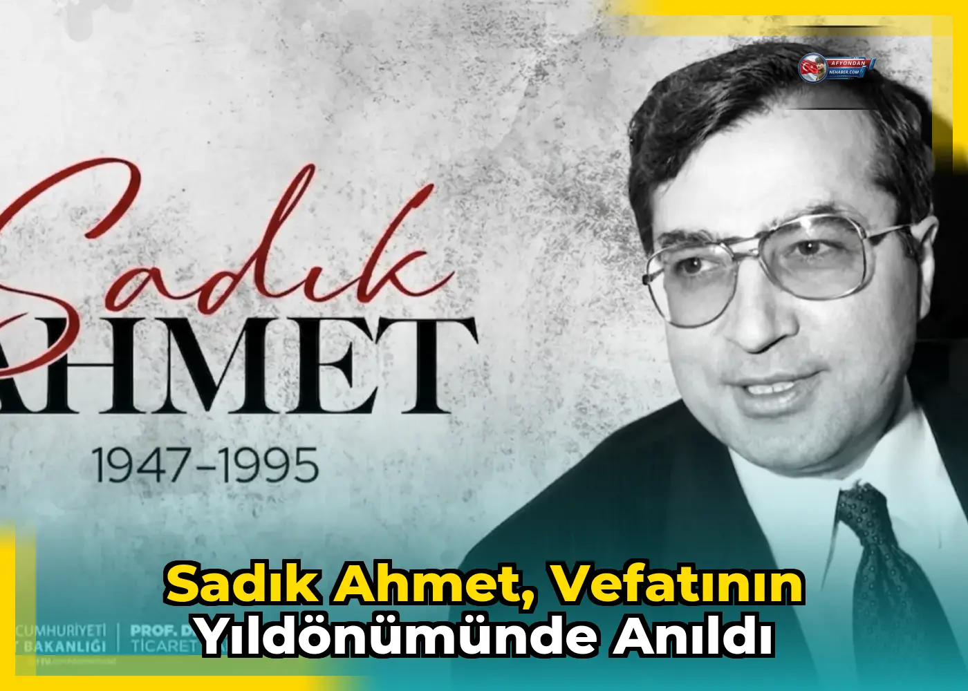 Sadık Ahmet, vefatının yıldönümünde anıldı