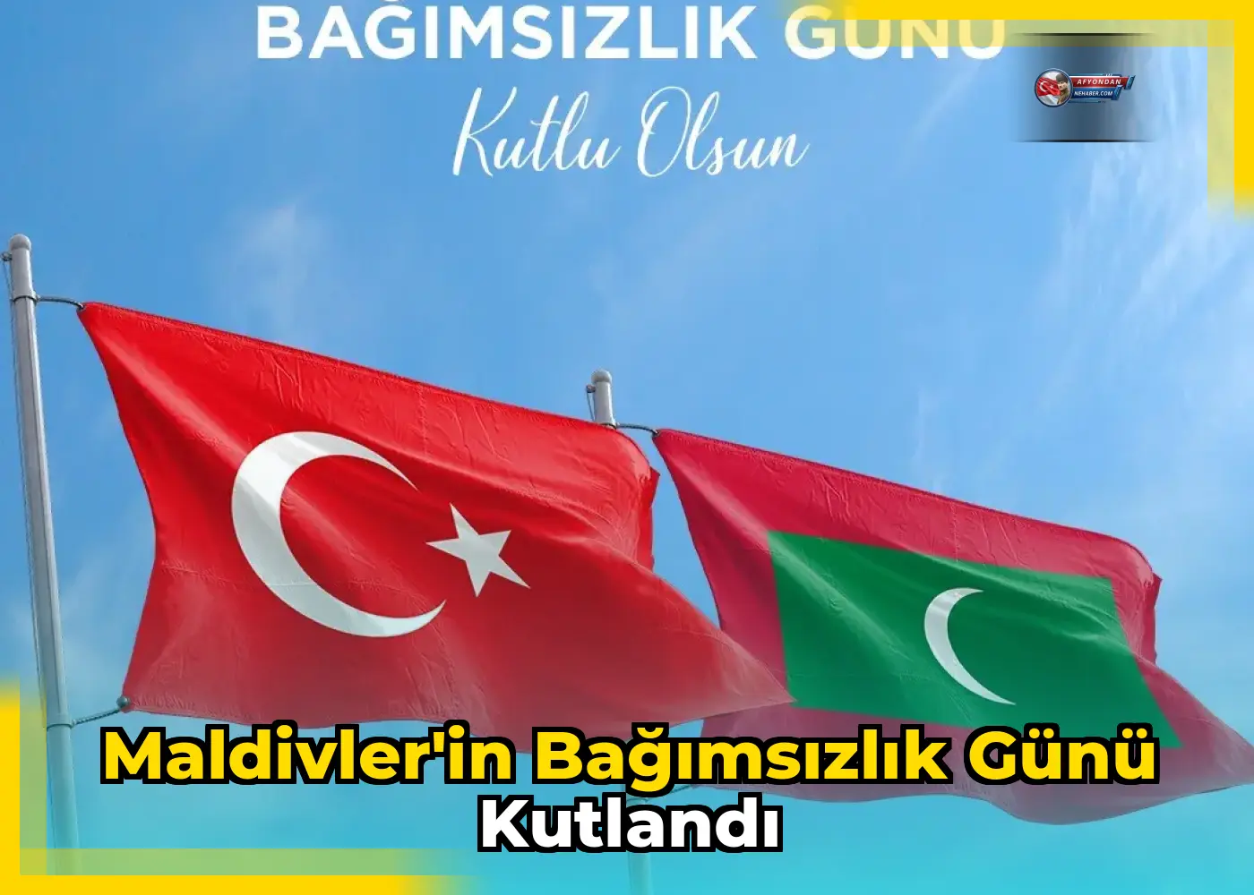 Maldivler'in Bağımsızlık Günü kutlandı