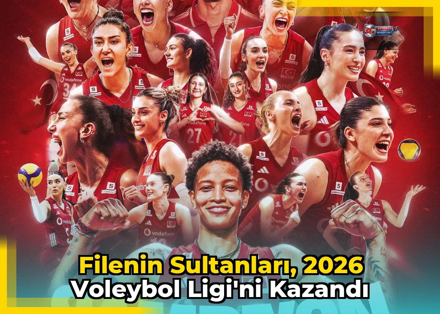 Filenin Sultanları, 2026 Voleybol Ligi'ni kazandı