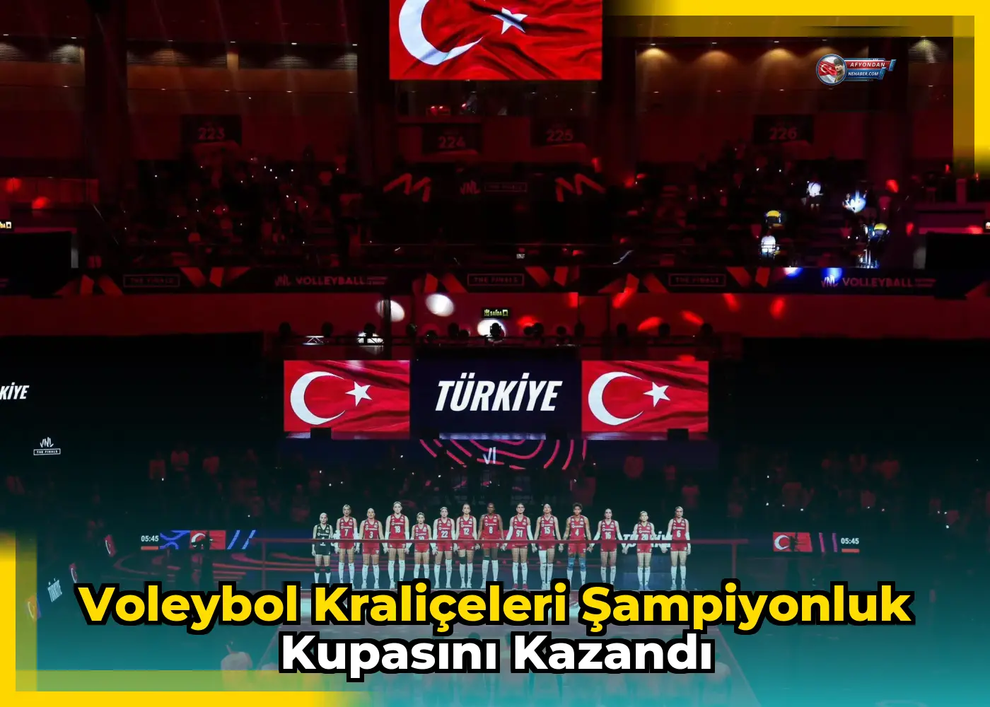 Voleybol Kraliçeleri Şampiyonluk Kupasını Kazandı