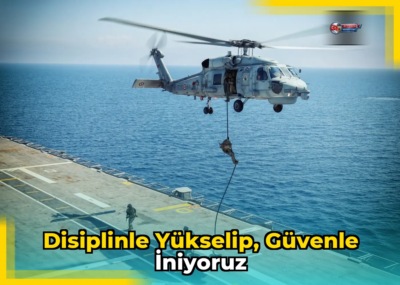 Disiplinle yükselip, güvenle iniyoruz
