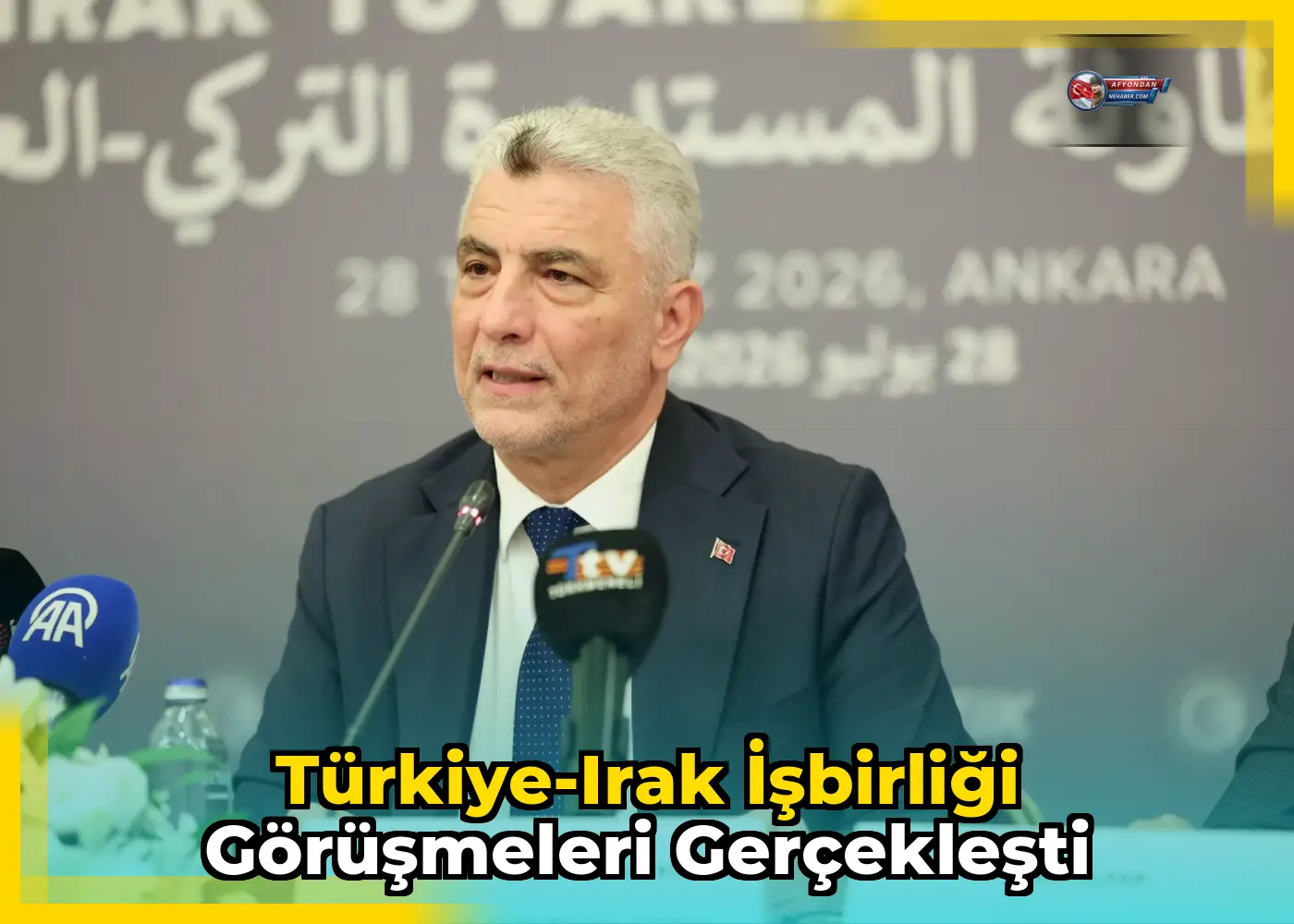 Türkiye-Irak İşbirliği Görüşmeleri Gerçekleşti
