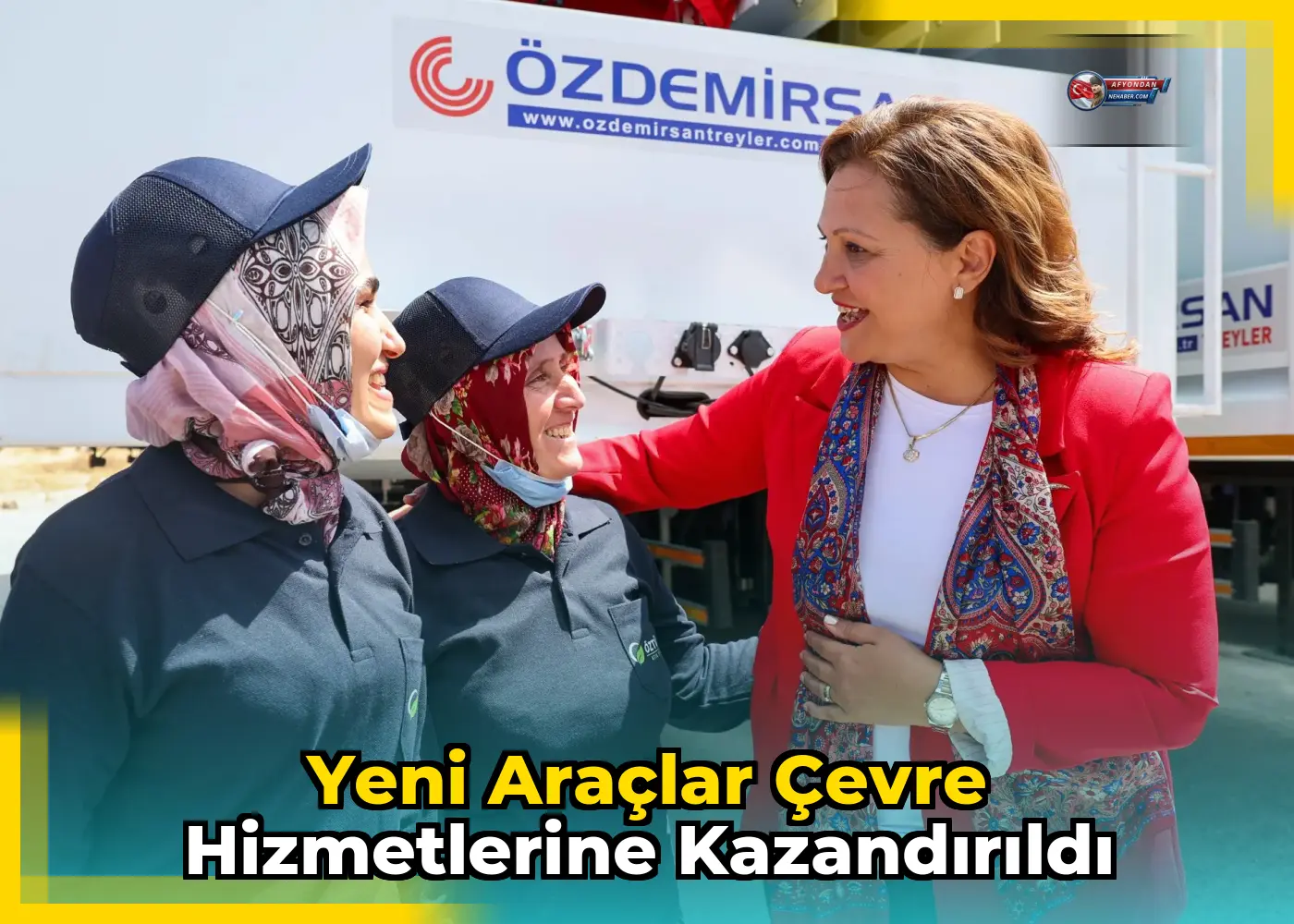 Yeni araçlar çevre hizmetlerine kazandırıldı