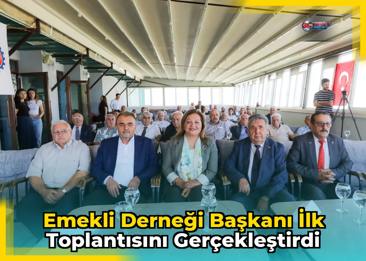 Emekli Derneği Başkanı İlk Toplantısını Gerçekleştirdi